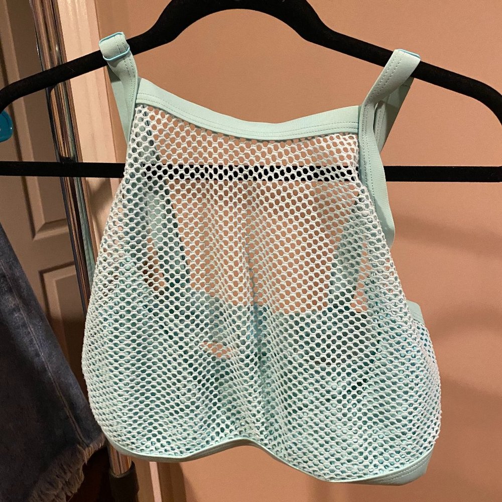 Profile Blush High Neck Wired Bikini Top